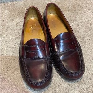 Burgundy Cole Haan Loafers